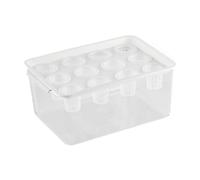 Sdlnklm Boîte de Culture Hydroponique, Système Hydroponique, Conteneur de Plantation, Vase pour Composition Florale, Blanc