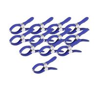 Sdlnklm Clips de Fixation pour Couvertures de Piscine Rigides, 12 X 6 Cm, Faciles à Utiliser, Robustes et Résistants Au Vent. Pinces pour Couvertures de Pisci, 12 Pièces