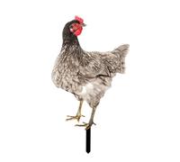 Sdlnklm Décoration de Jardin En Forme de Poule, Statue Décorative à Planter dans Le Jardin, Cadeau D'anniversaire Printanier, Figurine à Piquer Pou, D