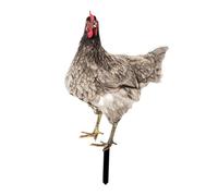 Sdlnklm Décoration de Jardin En Forme de Poule, Statue Décorative à Planter dans Le Jardin, Cadeau D'anniversaire Printanier, Figurine à Piquer Pou, styler un