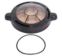 Sdlnklm Pièce de Rechange pour Couvercle de Crépine Fileté, Fixations pour Couvercle de Crépine Fileté, Couvercle de Crépine de Piscine Universel Rond et, avec Boucle