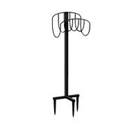 Sdlnklm Support de Rangement Métallique pour Tuyaux d'eau, Organisateur avec Crochet Amovible, pour Une Utilisation Au Jardin, Style b