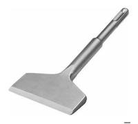 SDS Plus Burin plat 165 mm x 75 mm Burin à bec coudé Burin professionnel Burin large pour utilisation en céramique Dalles de sol