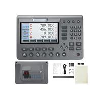 SDS200 - affichage numérique à 4 axes, AC110V/220V, écran LCD DRO, ensemble de 3 pièces, règle optique de haute précision 5um, encodeur à échelle linéaire(5um DRO kit)