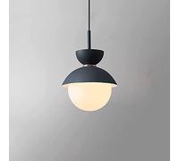 SDUYTDG Suspension Macaron pour Chambre d'enfant avec Abat-Jour Globe Lustre de Cuisine pour Lampe de Salle à Manger Couleur Mate luminaires d'entrée Lampe Suspendue au Plafond 11 Pouces