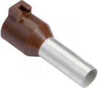 SE DZ5CA103 - Embout terminal Linergy DZ5. Ø 10 mm², marron, 1 pièce