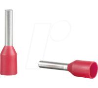 SE DZ5CE010L6D - Ferrule Linergy DZ5. Ø 1 mm², rouge, 1 pièces