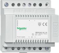 SE MTN663529 - Alimentation électrique REG, 24 V c.a./1 A, gris clair