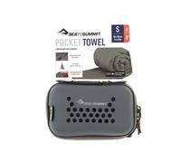 Sea to Summit Pocket Towel S 40x80cm Serviette microfibres S Gris