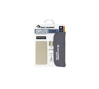 Sea to Summit - Serviette de Voyage Drylite Towel M - Serviette en Microfibre - Super Douce et veloutée - Absorbante et à séchage Rapide - Suspension et Sac - pour Voyage et Fitness - 50 x 100 cm