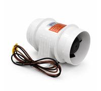 SEAFLO Ventilateur de cale en ligne de 7,6 cm 145 CFM pour marine/ventilation/camping-car