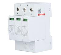SEAFRONT 3P Parafoudre, 20KA Nominal (3p20ka) | Montage sur rail Din, décharge maximale 40KA, boîtier PA66, indicateur de défaut, protection électrique résidentielle