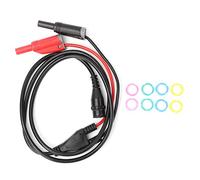 SEAFRONT Câble de Fiche Banane Jeu de Cordons de Mesure Pour Oscilloscope P1204 BNC au Câble Coaxial à Fiche Banane Multimètre Cordons de Test avec Longueur de Câble de 1 Mètre