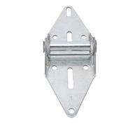 SEAFRONT Charnières de Porte de Garage Charnières de Rechange en Acier Robuste Taille 1 avec Finition Galvanisée et Vis pour Réparation de Porte Commerciale Légère Résidentielle à Rouleaux de 7 à 16