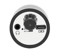 SEAFRONT Détecteur de Fuite D'eau, Amplification 13000X, Sonde Sensible | Dispositif D'écoute pour Tuyau, Matériau ABS, Inspections sur Site, Batterie Rechargeable de 200mAh, compatibilité Prise