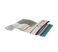 SEAFRONT Ensemble de Tiges de Soudure en Plastique, ABS PP PU PE PA PC TPO Kit de Tiges de Soudure en Plastique 106 Pièces avec Maille en Acier Inoxydable et Ruban Adhésif pour Réparation de