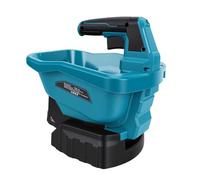 SEAFRONT Épandeur D'engrais électrique sans Fil, Trémie 3,3 L, 16 Pi | Boîtier ABS, Spreader D'alimentation, Engrais, Semences, Fondant à Glace, Parterres de Fleurs, Sentiers étroits, Deux