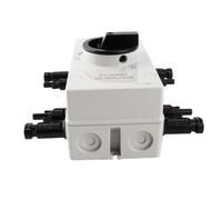 SEAFRONT Interrupteur de Déconnexion Solaire, 1000V 32A IP66 | Isolateur PV, commutation à ressort 5 ms, contrôle d\'arc magnétique, 3 positions de verrouillage, pour bateau RV hors réseau
