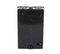 SEAFRONT Interrupteur de Protection Moteur IP55, Boîtier ABS étanche, 6-10A | Disjoncteur, Boîtier ABS, Contrôle de Surcharge Moteur, Protection contre les Courts-circuits, 50/60Hz, Utilisation Ligne