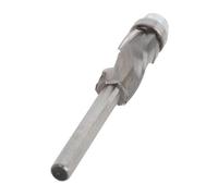 SEAFRONT Mèche de Toupie en Spirale, Tige de 1/4 Po, Diamètre de Coupe de 1/2 Po, Longueur de Coupe de avec Roulement Supérieur et Inférieur pour le Travail du Bois, Gabarit de