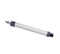 SEAFRONT Mini Cylindre Pneumatique, Cylindre Pneumatique en Alliage d'aluminium, Alésage de 20 Mm, Course de 150 Mm, Filetage de Tige M10x1,25, Port PT1/8, Mouvement Fluide et Compact pour