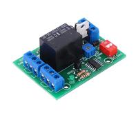SEAFRONT Module Relais temporisé, Doubles Sorties 5A, Minuterie 0-300 | Contrôleur 12 V DC, Contact Sec, Canaux 5 A, Compatible avec Fin de Course, Contrôle de Porte, Utilisation de Débit,