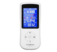 SEAFRONT Moniteur de qualité de L'air Testeur de qualité de L'air Moniteur de Gaz Détecteur de CO2 HCHO de Haute Précision avec écran Couleur Batterie Rechargeable pour Atelier D'usine