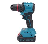 SEAFRONT Perceuse-visseuse sans Fil 20V, Mandrin sans clé 3/8 Pouce, Batterie Li-Ion 1300mAh, éclairage LED, 25+1 Positions de Couple pour Perçage et Vissage (Prise UE)