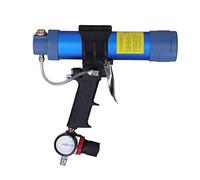 SEAFRONT Pneumatique Outil pour Colle à Verre, Capacité 310ml | Contrôle de vanne de régulation, entrée 1/4\", corps en aluminium, solaire photovoltaïque et étanchéité de fenêtre