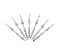 SEAFRONT Remplacement des Pointes de Fer à Souder, Kit de Pointes TS100 en Acier Inoxydable 7 Types pour les Réparations Fines et les Travaux électroniques, de Style Crayon Multi-usage pour les (#1)