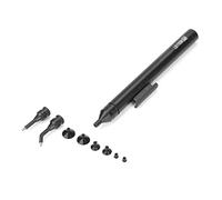 SEAFRONT Stylo de Prise à Vide, Outil Manuel SMD pour Circuit intégré 50 G | Corps en Métal et Plastique, Fonctionnement à un Bouton, Manipulation de Composants CMS, Ventouses de 3 Mm 7 Mm 10 Mm, Kit