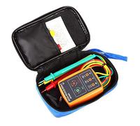 SEAFRONT Testeur de Rotation triphasé, Indicateur de Séquence de Phase CA Portable 60 V à 600 V avec Alertes Sonores LED, Contrôle de Phase Ouverte, 20 Hz à 400 Hz pour les Tests de Câblage de Moteur