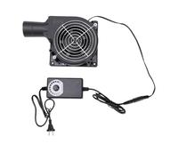 SEAFRONT Ventilateur Centrifuge 120mm Vitesse Variable Double Roulement à | ABS et Laiton, Lames PBT, Ventilateur D'air BBQ, Compatible Poêle à Bois, Allumage de Charbon, 500 à 3000 Tr/min, Usage Forge
