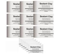 sealant clay,waterproof sealant, obturateur trou de mur | pâte de bouchage pour trou de climatiseur, étanche, anti-insectes, bonne plasticité, pour reboucher les trous et les fissures