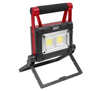 Sealey LEDFL15WS Rechargeable Solaire Alimenté Projecteur Portable 15W Cob LED