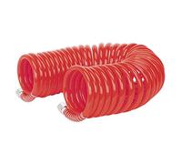 Sealey Ah10 C/6 PU en spirale Tuyau d'air 10 Mtr X Ã ˜ 6 mm avec 1/10,2 cm BSP Syndicats, orange, AH10C/8