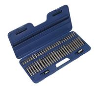 SEALEY ak21956 Ribe/12,7/hexagonale/Sécurité Trx-star Bit Set 56PC 3/20,3 cm & 1/5,1 cm SQ Drive