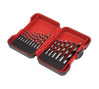 Sealey AK3715W 15pc Brad Point Wood Drill Bit Set