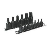 Sealey Ak5584 Impact Trx-Star Socket Bit Set 13Pc 1/4 And 3/8Sq Drive