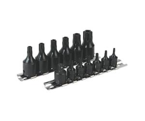 Sealey Ak5585 Impact Trx-Star Security Socket Bit Set 13Pc 1/4 And 3/8Sq Drive