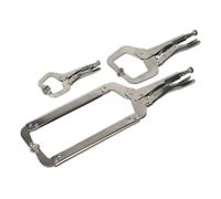 Sealey Ak66 Locking C-Clamp Set 3Pc