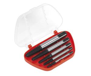 Sealey Ak722 Screw Extractor Set 5Pc Helix Type