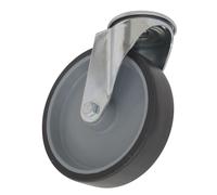 Sealey Camionnettes Thermoplastique Verrou Trou Roulette Pivotante Roue 100mm