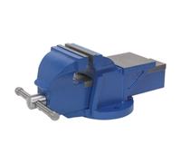 Sealey Cv125Xt Vice 125Mm Fixed Base Professional Heavy-Duty