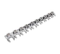 Sealey Jeu De Clés À Fourche Ouvertes 10 Pièces 3/8" Carré Metric AK5989