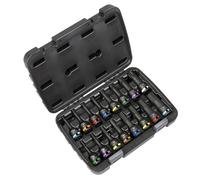 Sealey Premier Jeu Douilles à Chocs Hexagonales et Torx 1/2" 16 Pièces AK56005