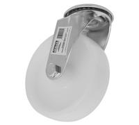 Sealey Résistant Commerce Roulette Roue Verrou Trou 125mm - SCW4125SBEM