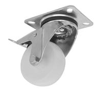 Sealey Résistant Nylon Roulette Roue Pivotant Avec Total Verrou 80mm -