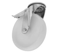 Sealey Résistant Nylon Roulette Roue Verrou Trou Avec Total 100mm - Commerce
