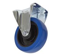 Sealey Roue De Castor Plaque Fixe - 160Mm SCW3160FP
